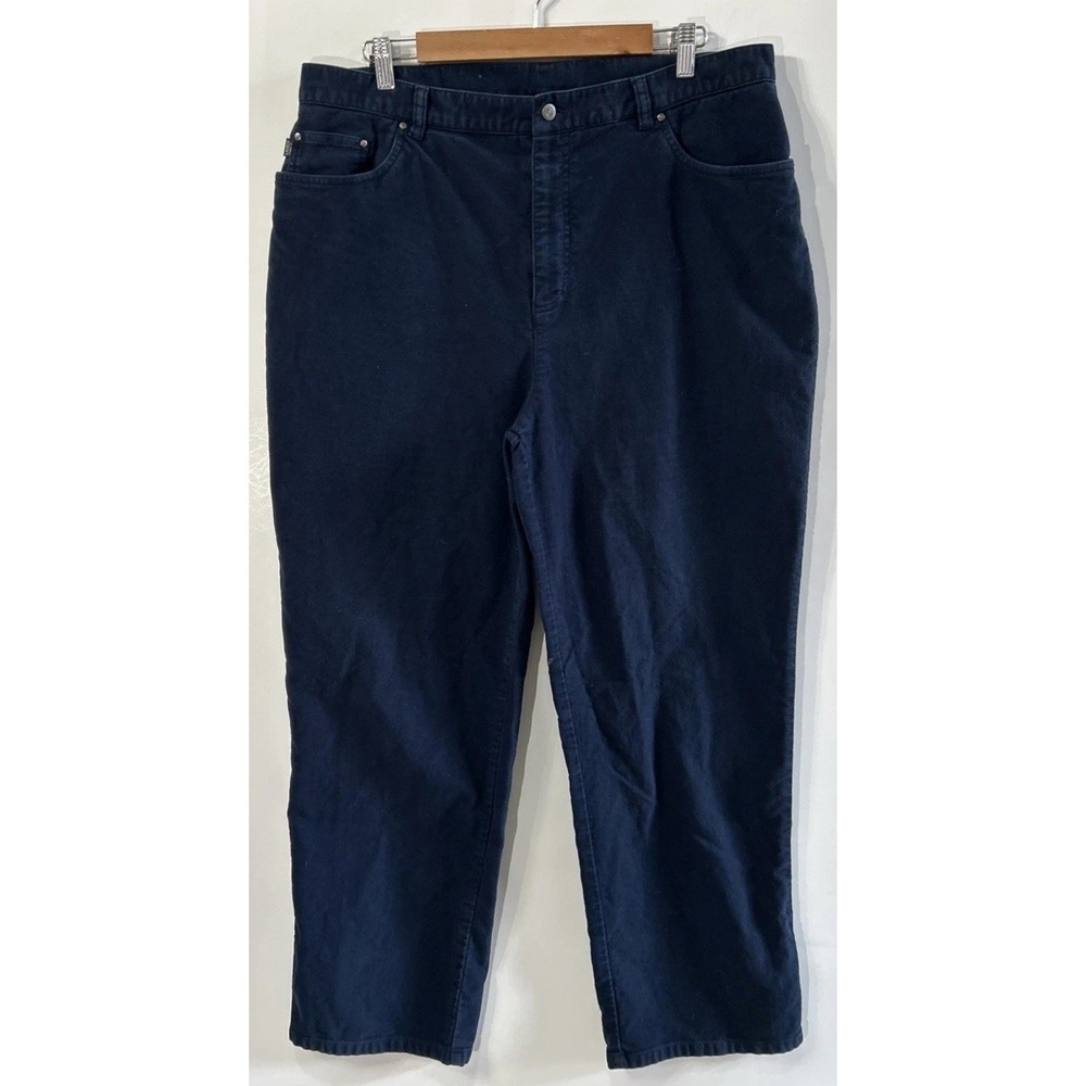 Women's Lauren Ralph Lauren Straight Chino Pants Plus Sz 18W